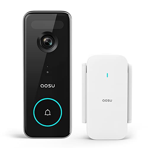 5MP Wireless Video Doorbell with Homebase O142