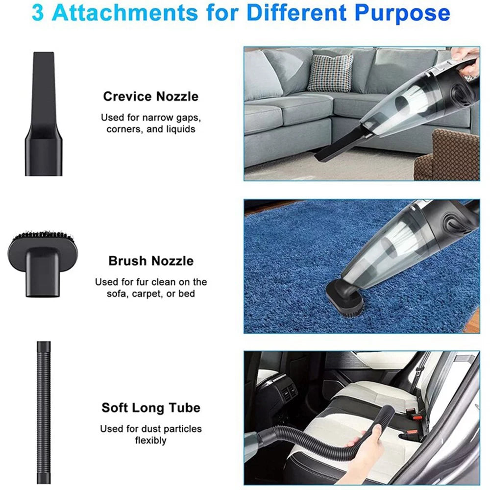 Cordless Handheld Car Vacuum Cleaner A643