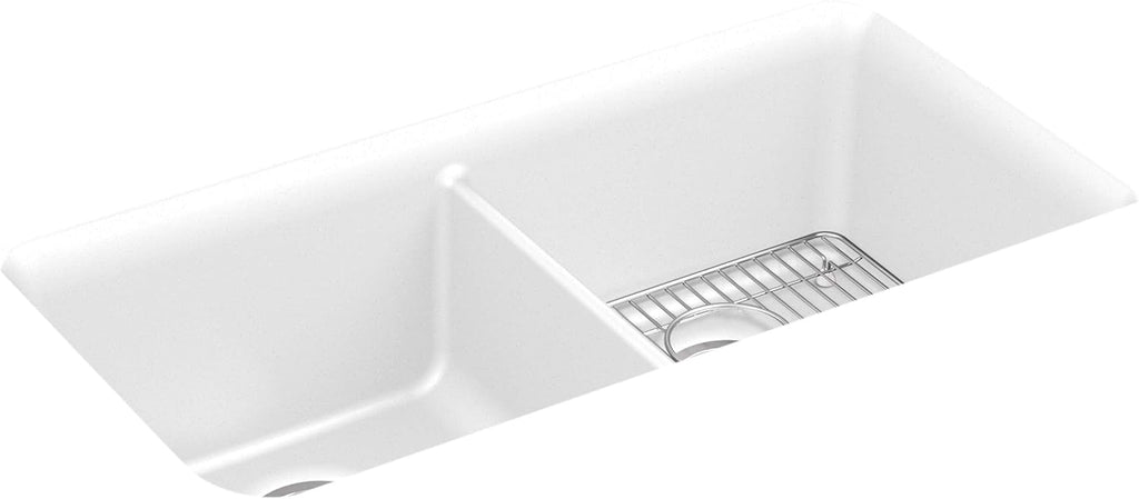 Matte White Kitchen Sink B4965