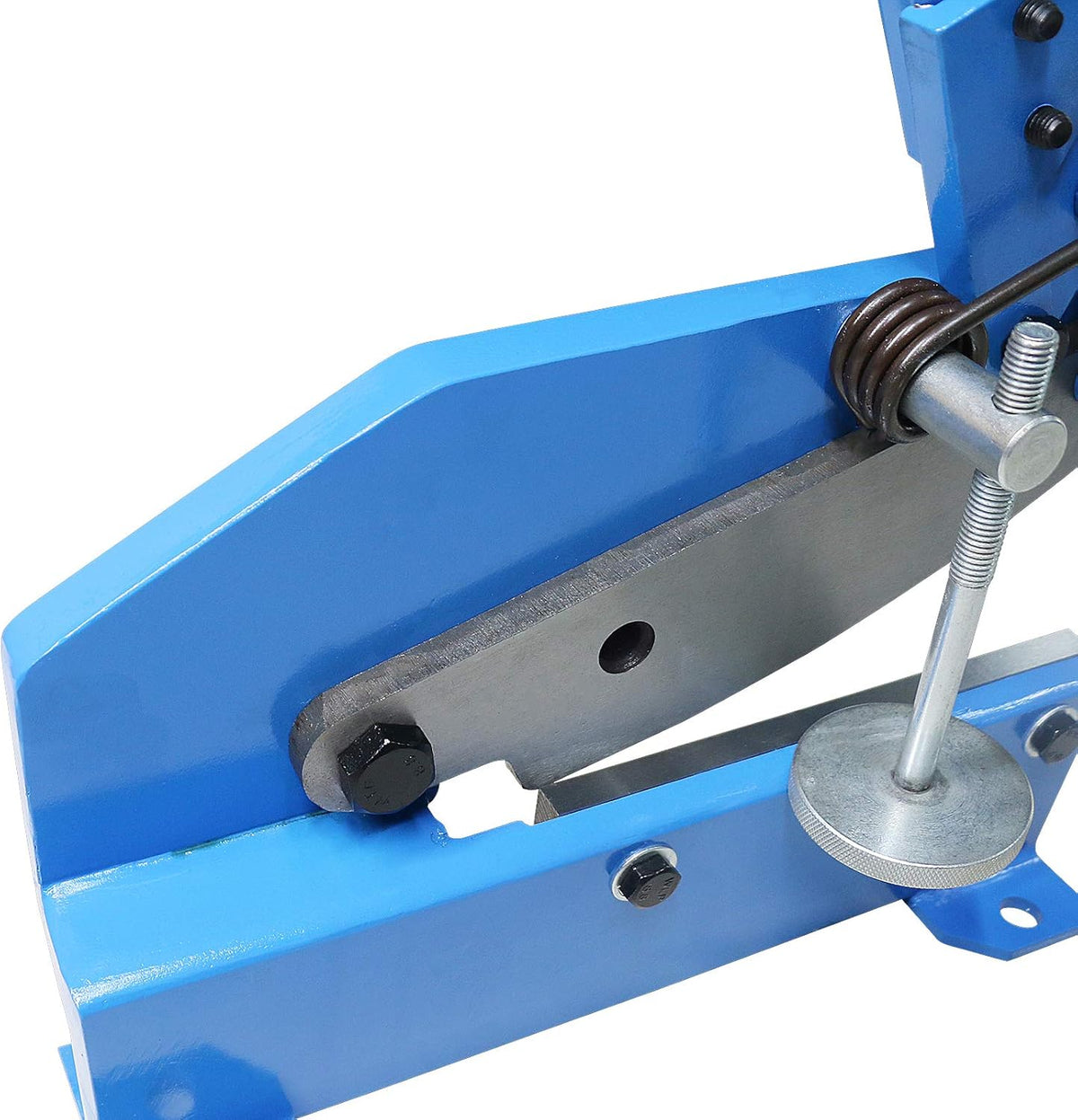 Hand Plate Shear, Manual Metal Cutter, Cutting Thickness 6mm Max, Benchtop for Carbon Steel Plates F743