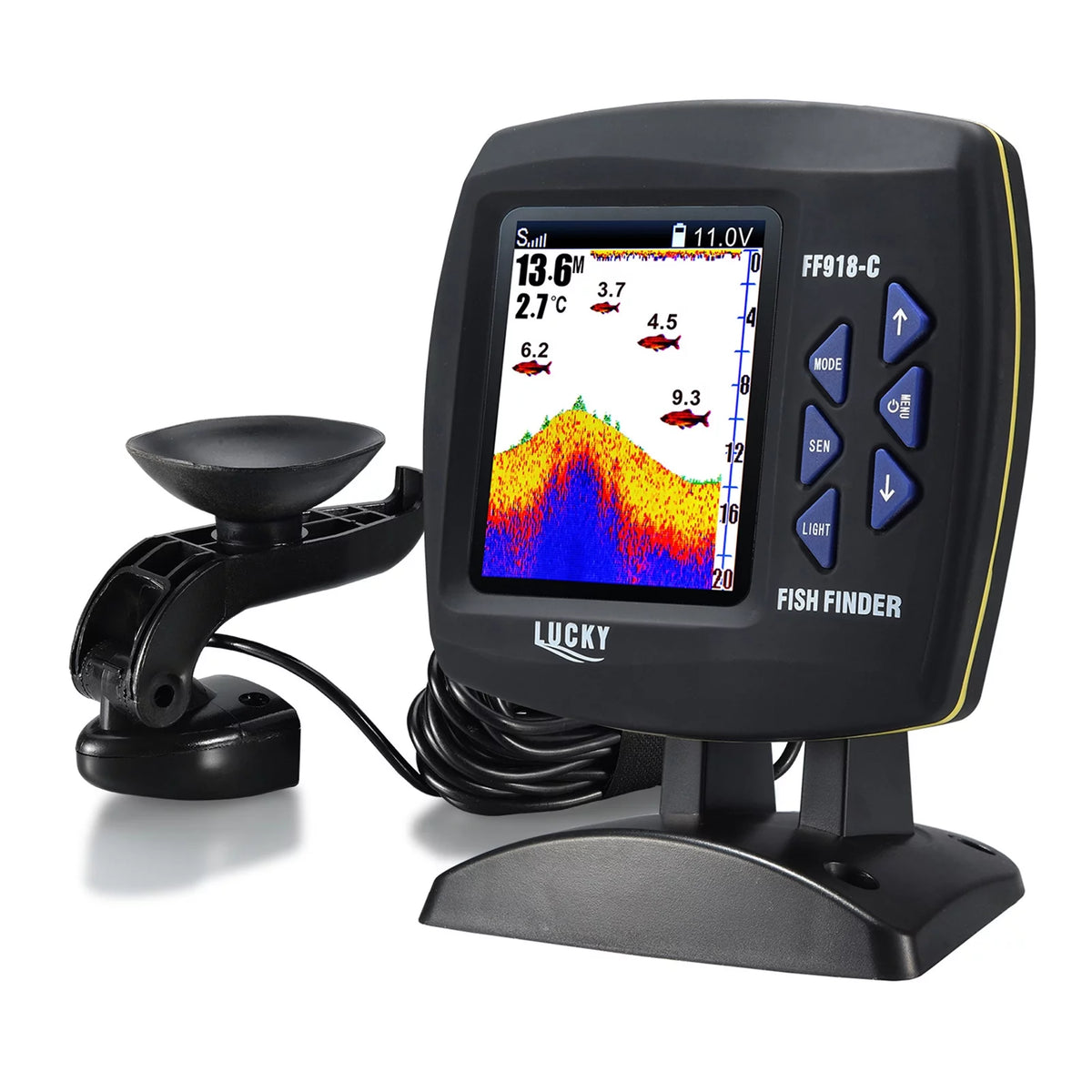 Fish Wired LCD Monitor Portable Fish Locator Camera C5747
