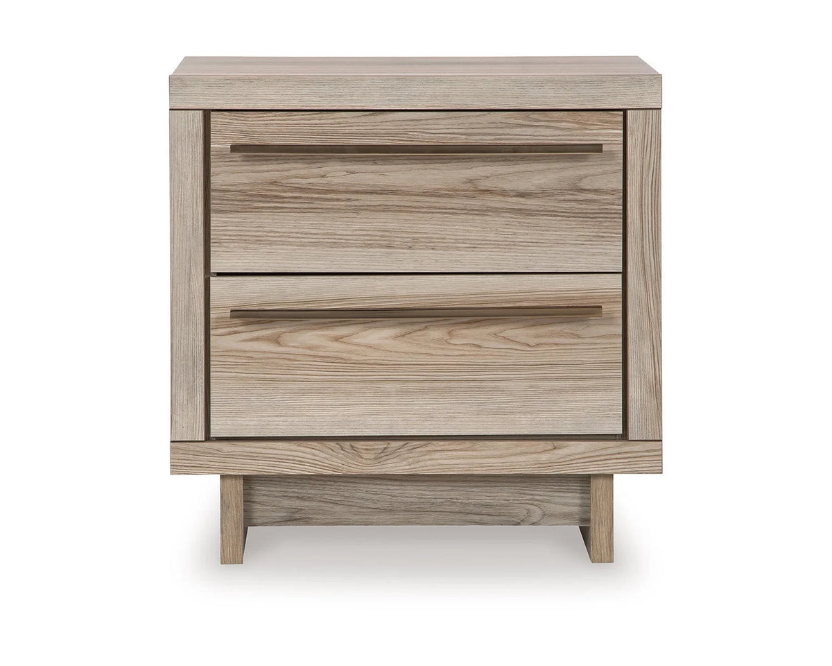 2 Drawer Nightstand with USB & Qi Wireless Charging U278181
