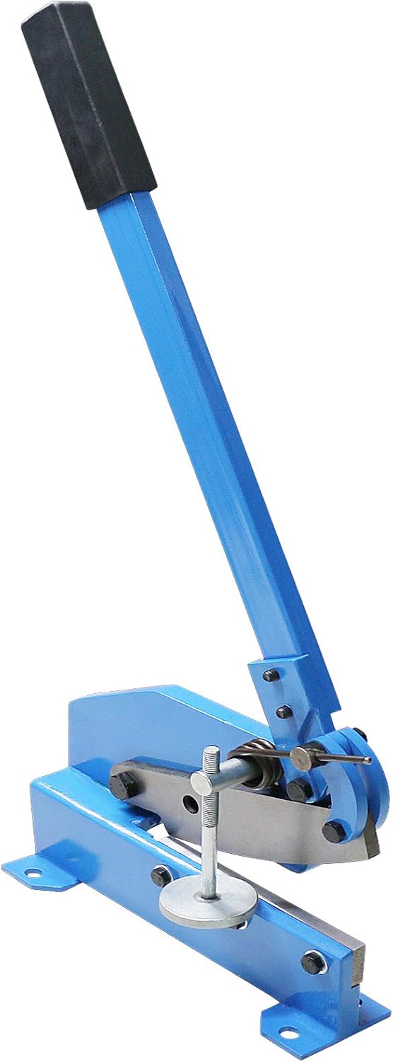 Hand Plate Shear, Manual Metal Cutter, Cutting Thickness 6mm Max, Benchtop for Carbon Steel Plates F743