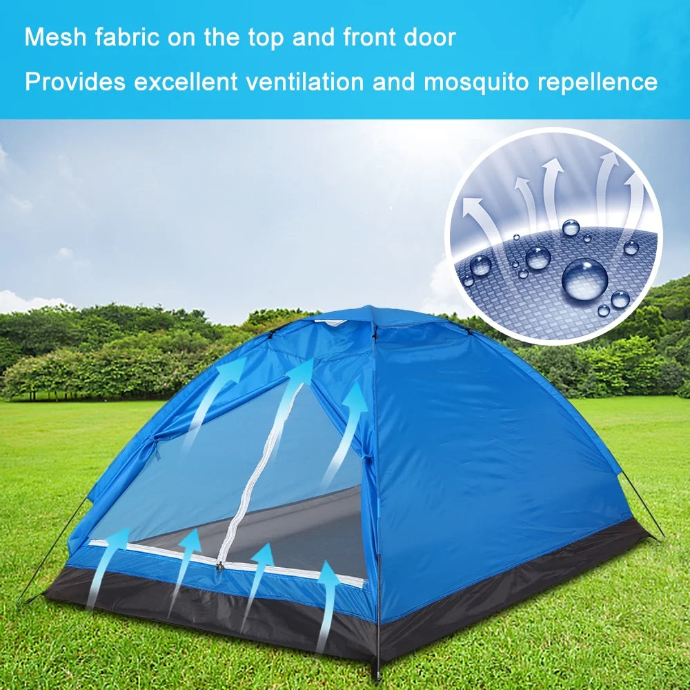 2 Person Single Layer Portable Camping Tent N621