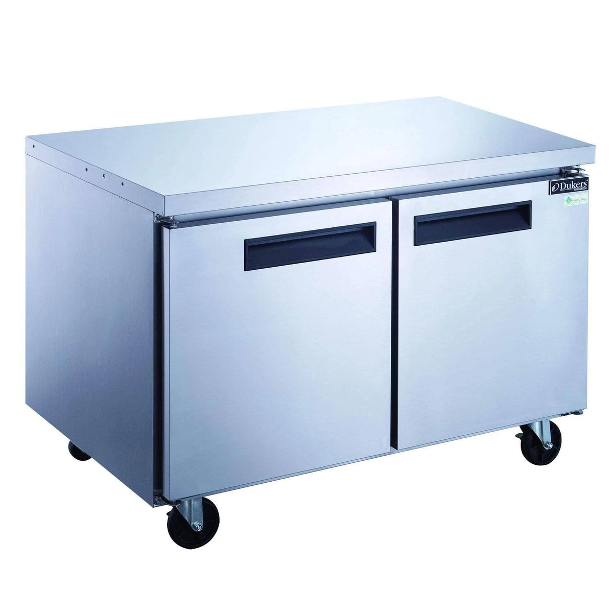 2-Door Stainless Steel Undercounter Commercial Freezer D5213