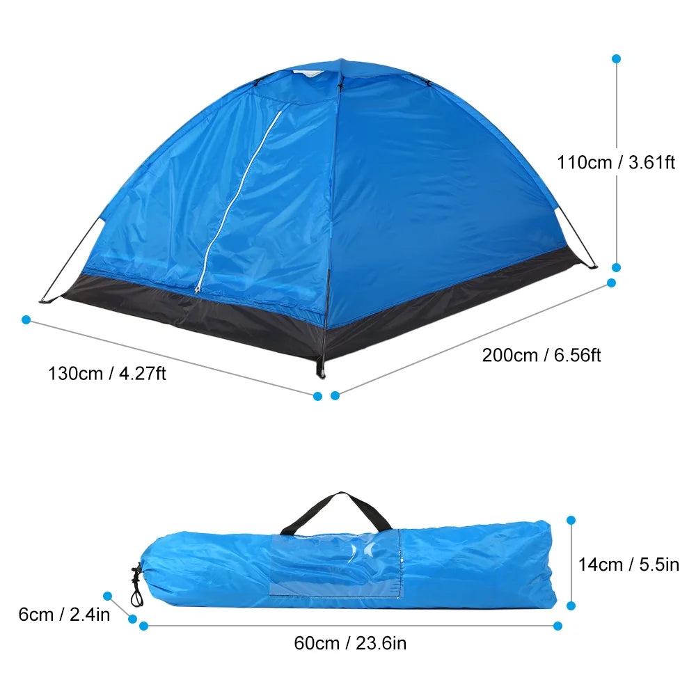 2 Person Single Layer Portable Camping Tent N621