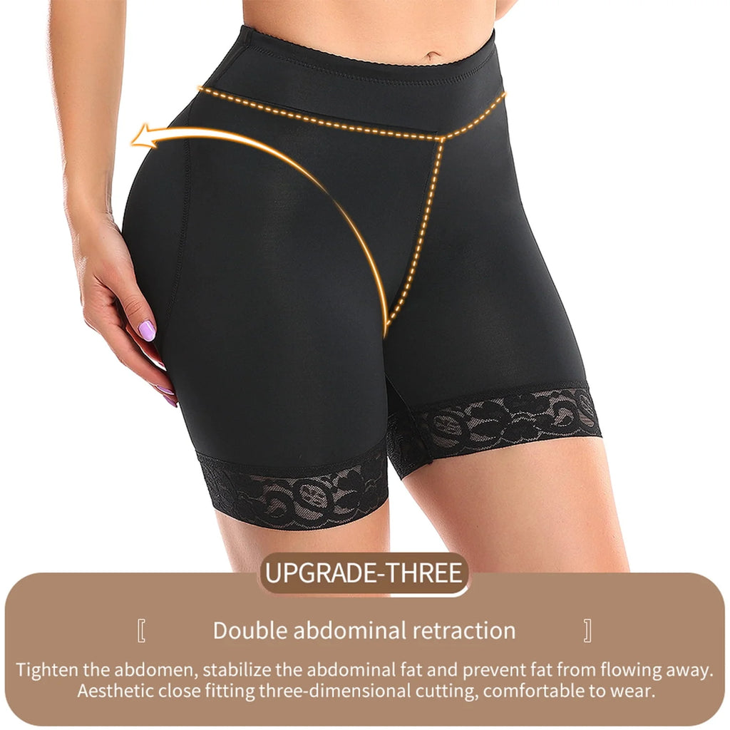 Butt Lifter Padded Hip Enhancer Shapewear Shorts O699
