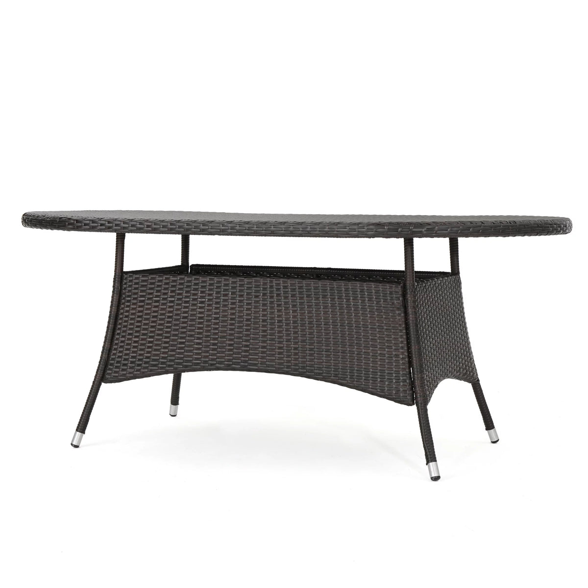 7 Piece Wicker Oval Dining Set B67624