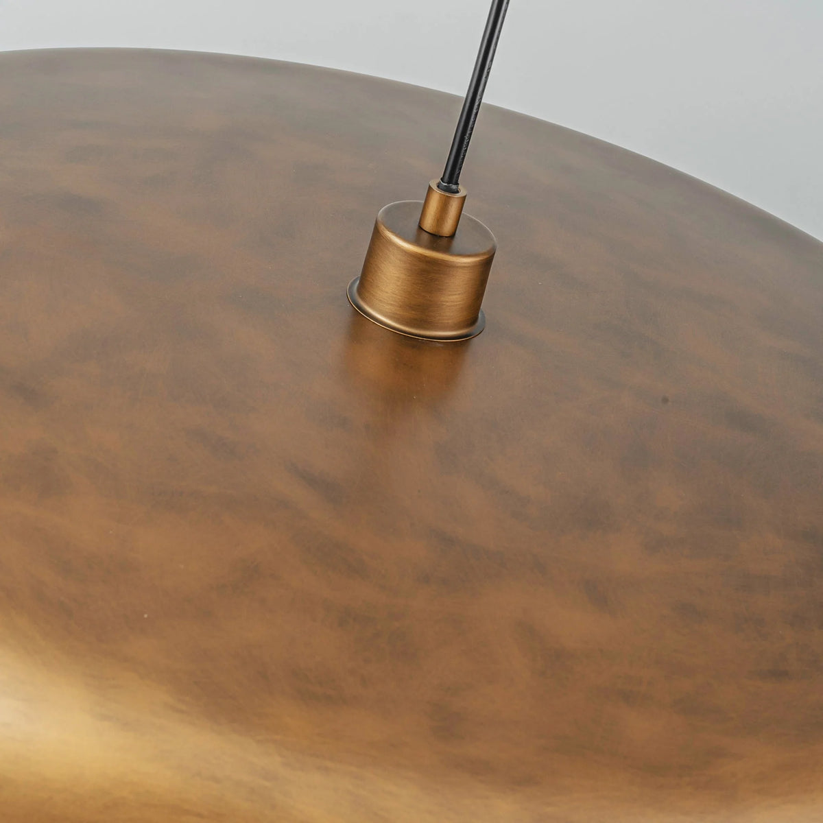 1-Light Dimmable Dome Mid-Century Modern Pendant V987