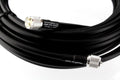 40 Feet RG8u Coax Antenna Cable with Silver Teflon UHF Connectors K493