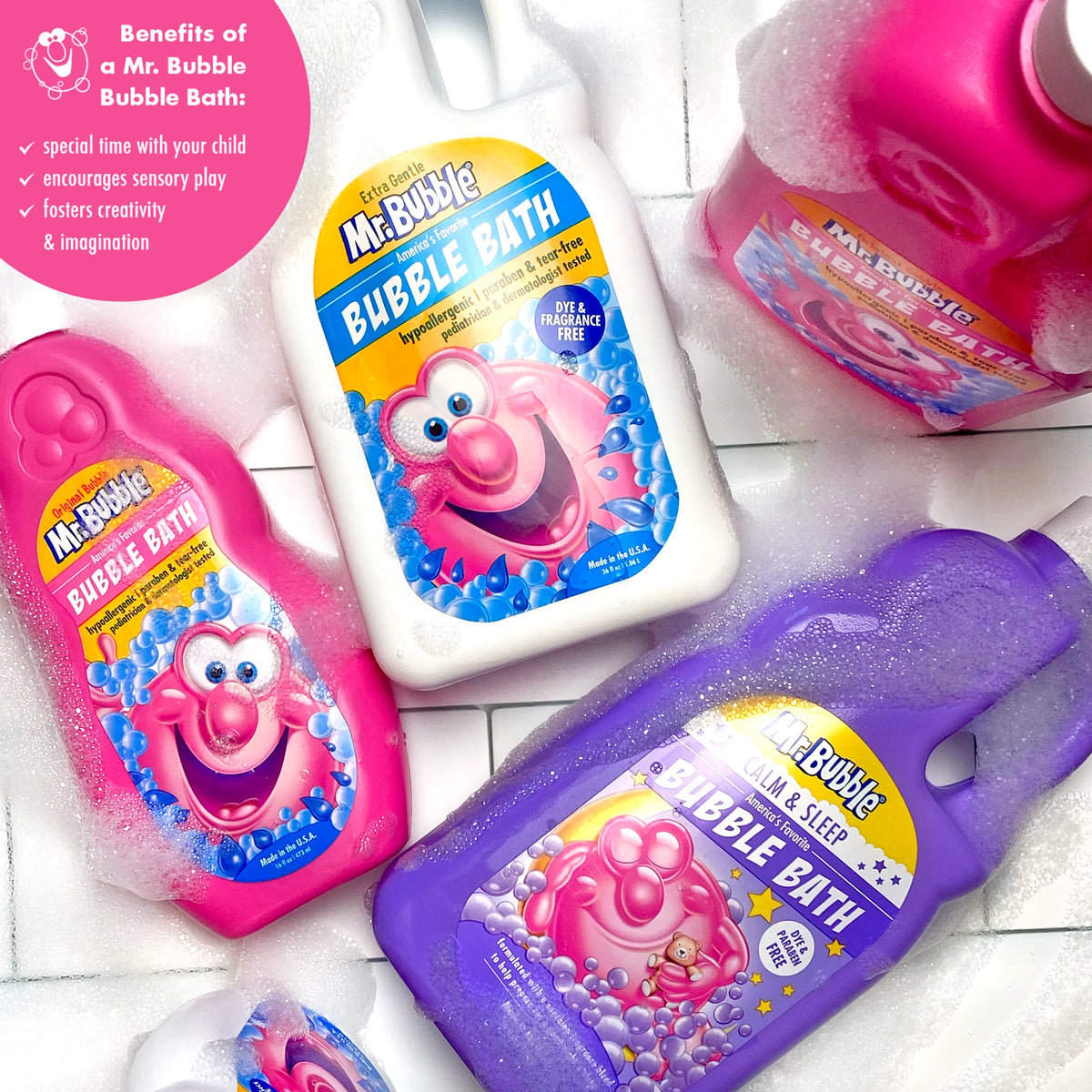 Original Bubble Bath, 16 oz, 2 Pack K518