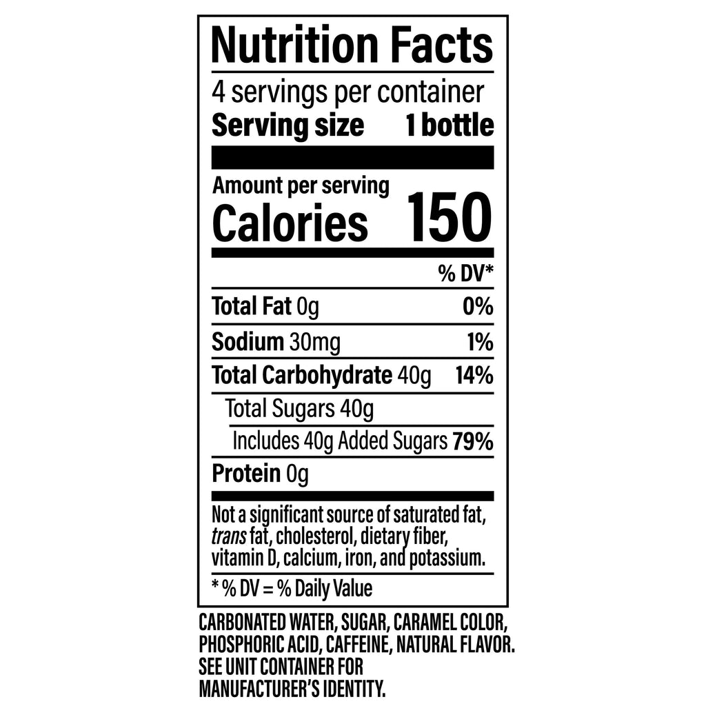 12 fl oz. Bottle Soda Pop E2615