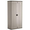 Tall Resin Storage Cabinet with Shelving P285883