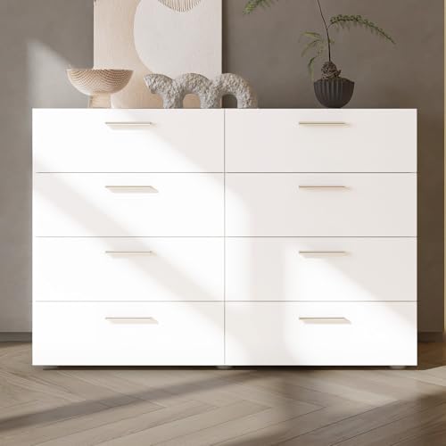 Black 6 Drawer Wood Dresser T53305