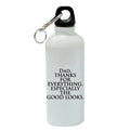 White Aluminum 20 oz Water Bottle M580