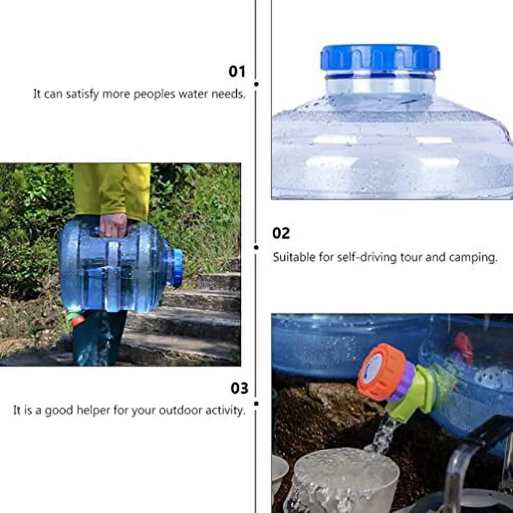3 Gallon Plastic Water Bottle Jug with Carry Handle P753