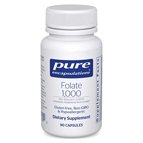 Folate 1000 Hypoallergenic Supplement 90 Capsules T7041