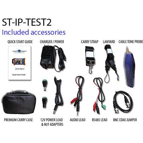 IP and Analog Surveillance Camera Test Monitor V605