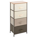 Vertical Dresser Storage Tower with 4 Drawers C886780