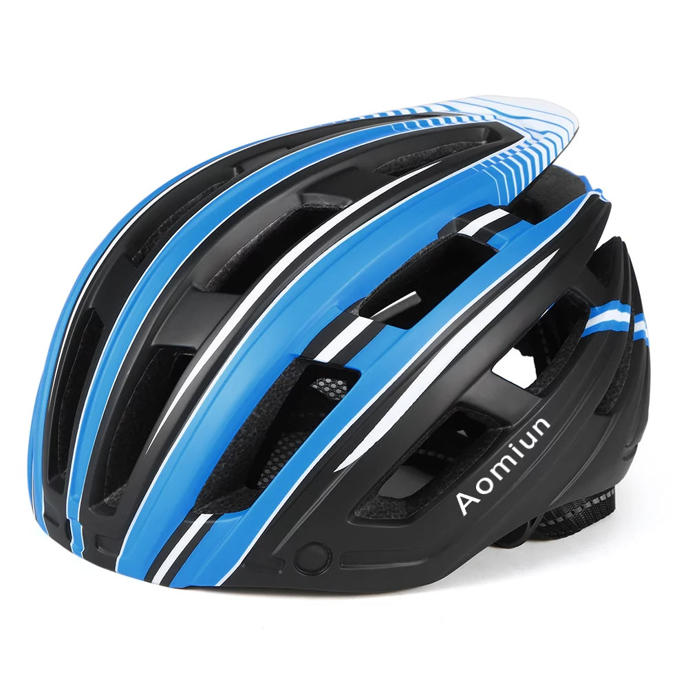 Mountain Bike Helmet with Back Light Detachable Magnetic Visor K959