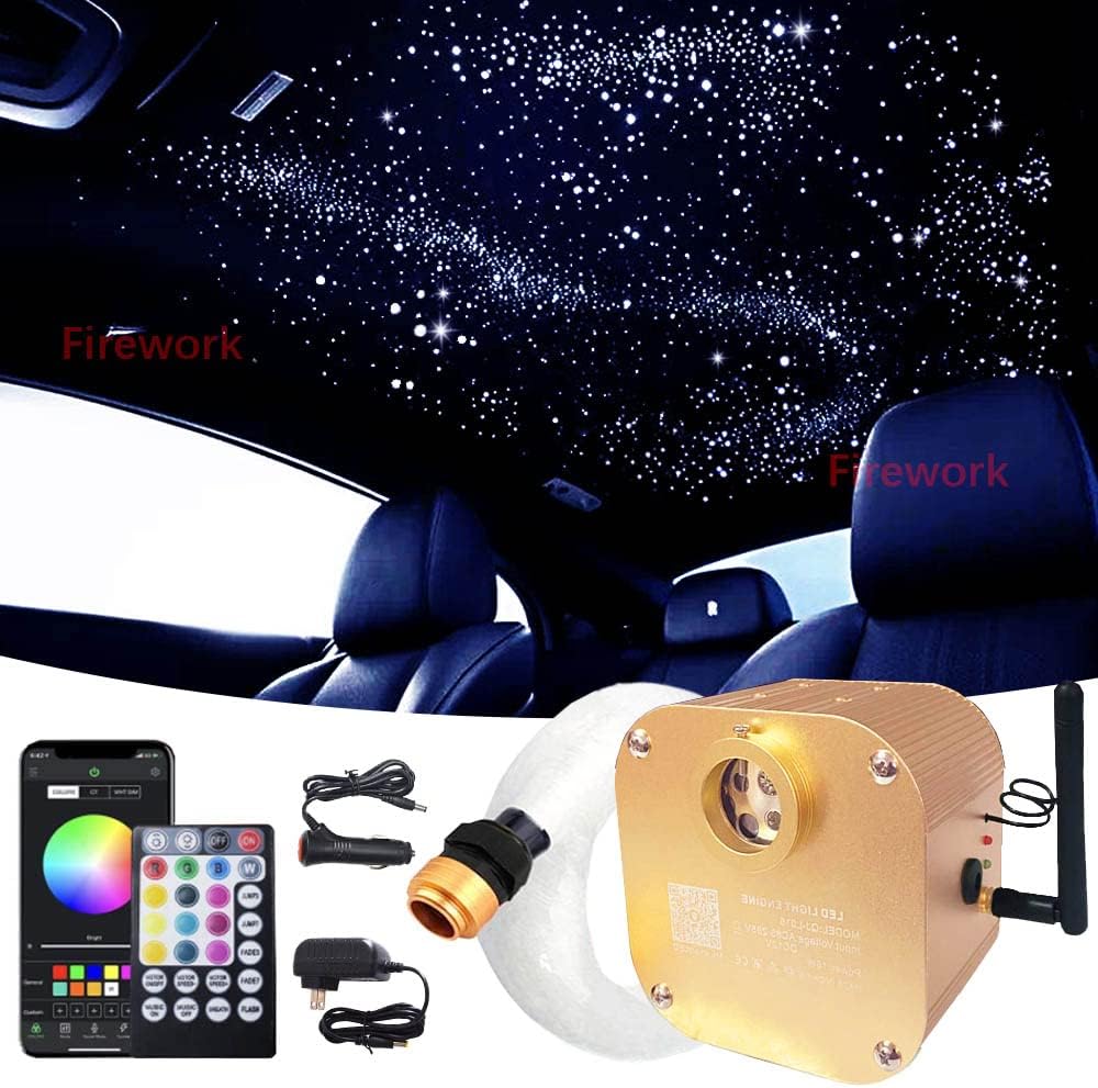 20W RGBW LED Starlight Headliner Light Kit with APP Remote V53354
