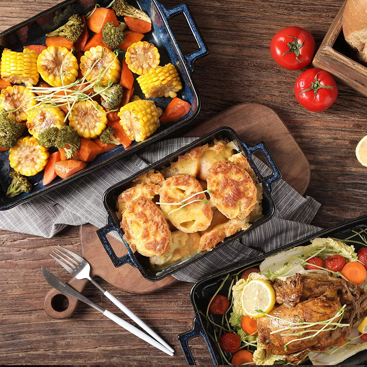 7-Piece Porcelain Bakeware Set X44470