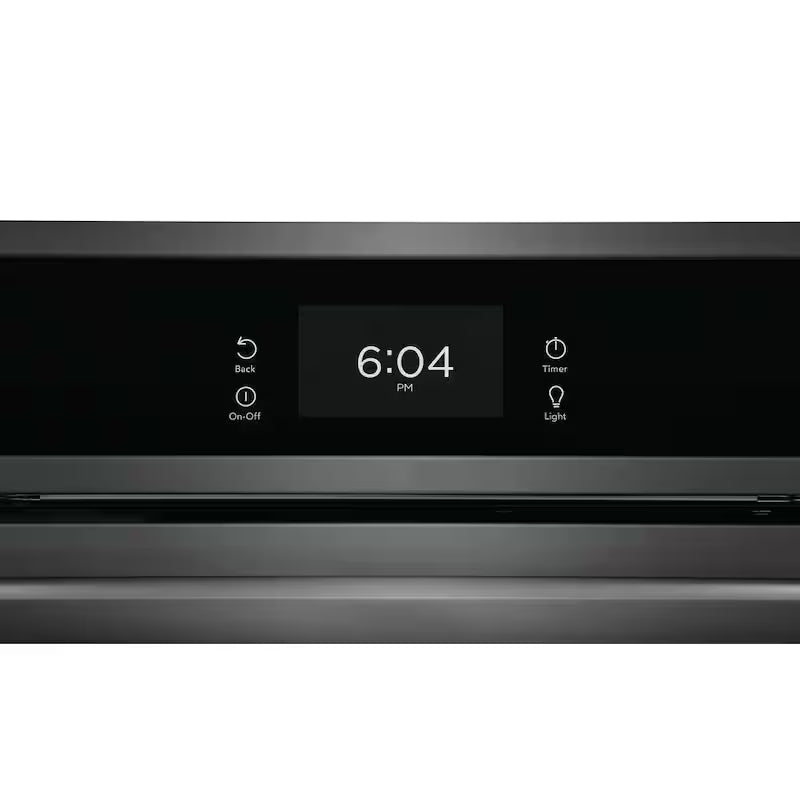 30 in Electric Built-In Wall Oven & Microwave Combination Black Stainless Steel S43441