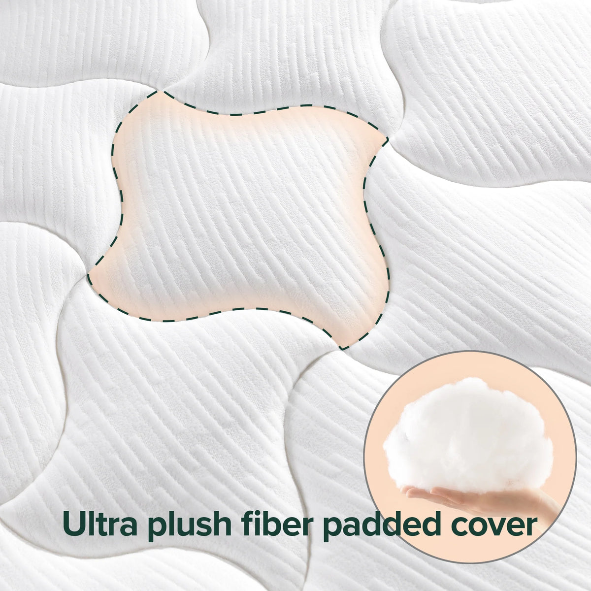 8 Cloud Memory Foam Mattress Twin Y76466