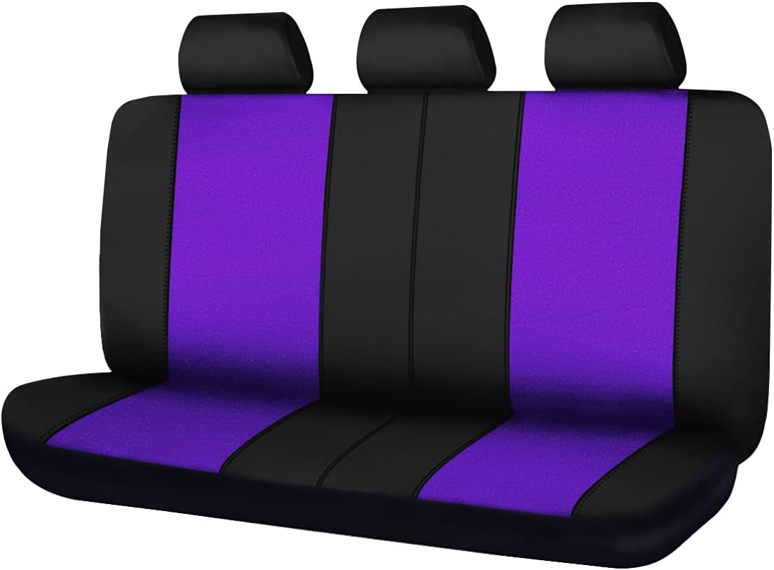 Rear Bench Car Seat Covers Split 40/60 50/50 60/40 Gray Q489866