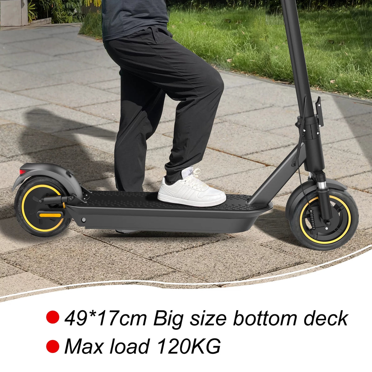 500W Foldable Electric Scooter with Air Tire K662