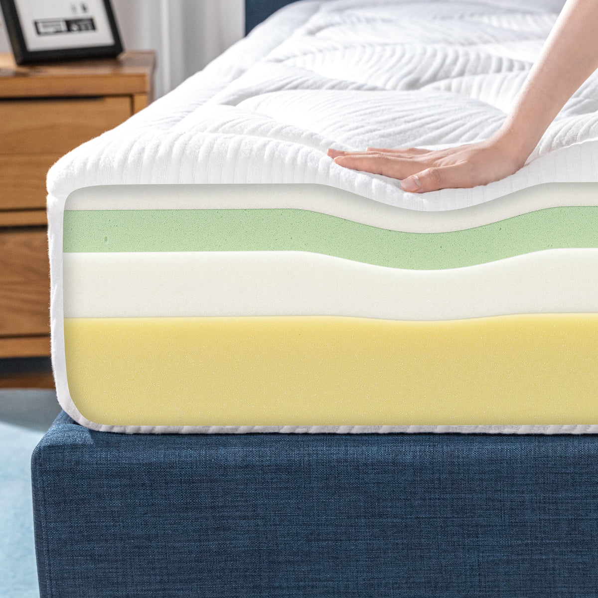 8 Cloud Memory Foam Mattress Twin Y76466