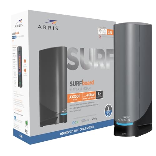 Cable Modem Router Combo DOCSIS 3.1 Gigabit WiFi 6 AX3000 B2042