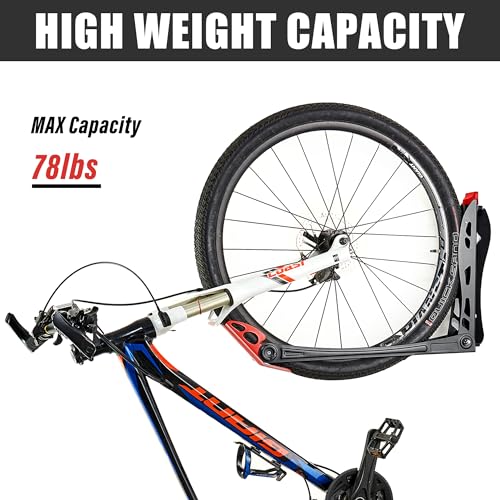 4 Pack Wall Mounted Bike Storage System R406