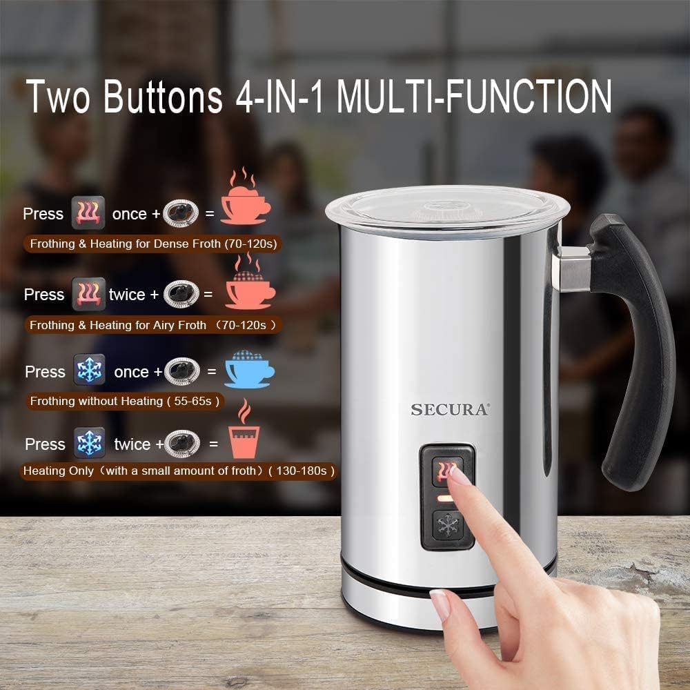 Electric Milk Frother Stainless Steel J8732