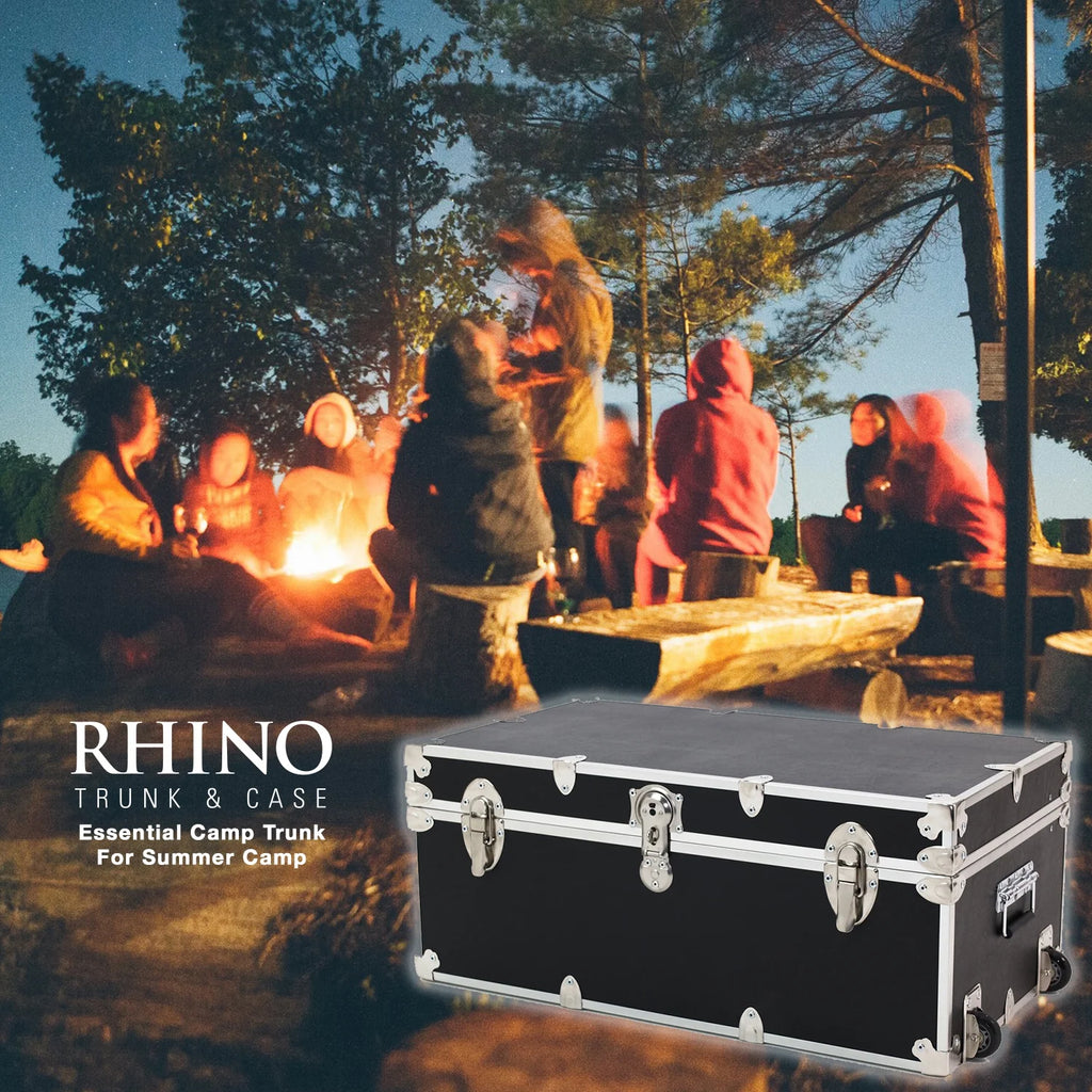 Wheels Camping Storage Chest 32"x18"x14" U8811