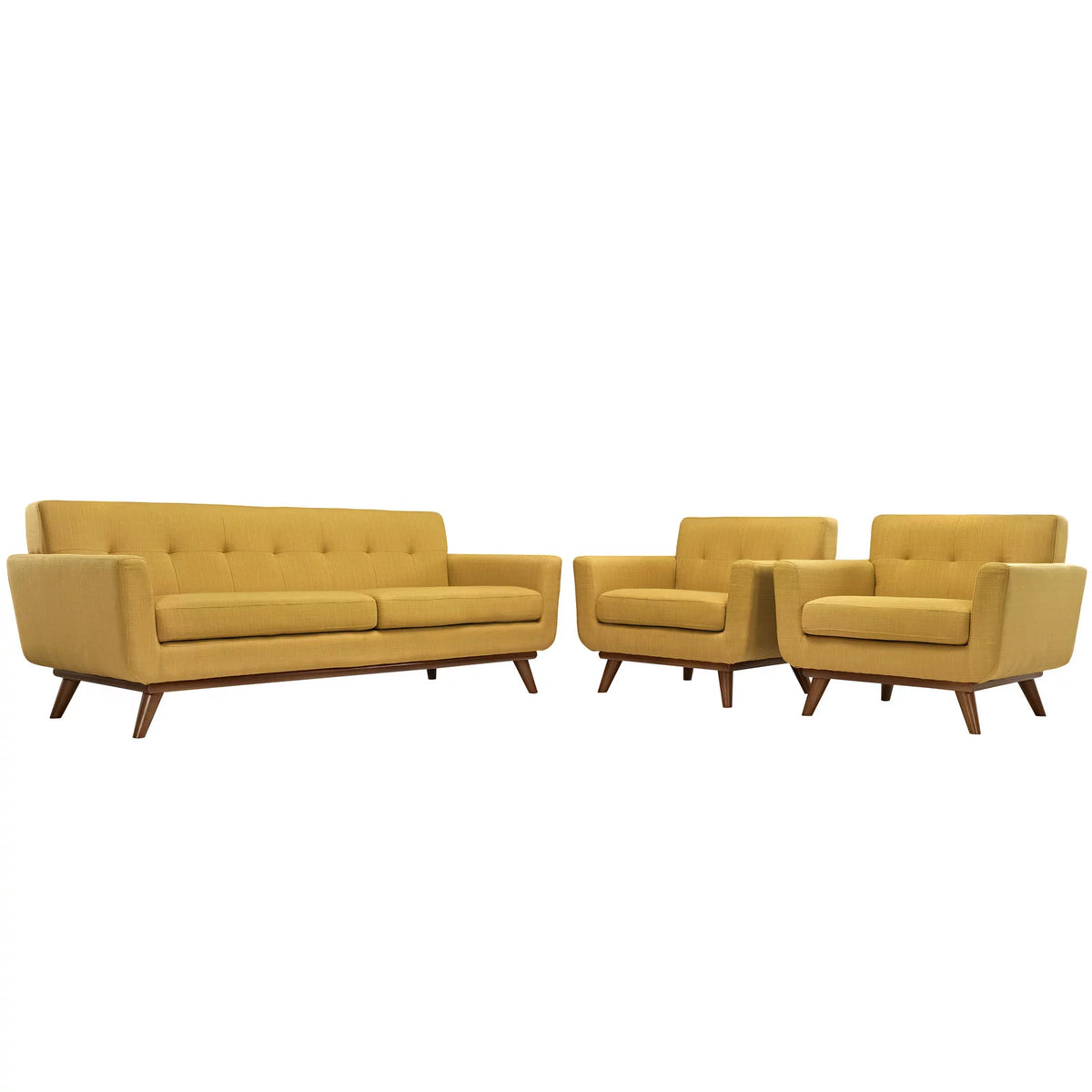 Citrus Armchairs and Sofa Set of 3 F6430