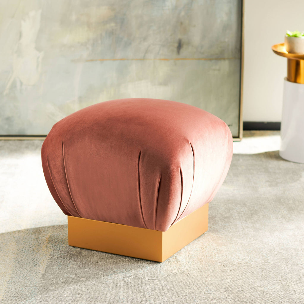 Dusty Rose Gold Ottoman M44289