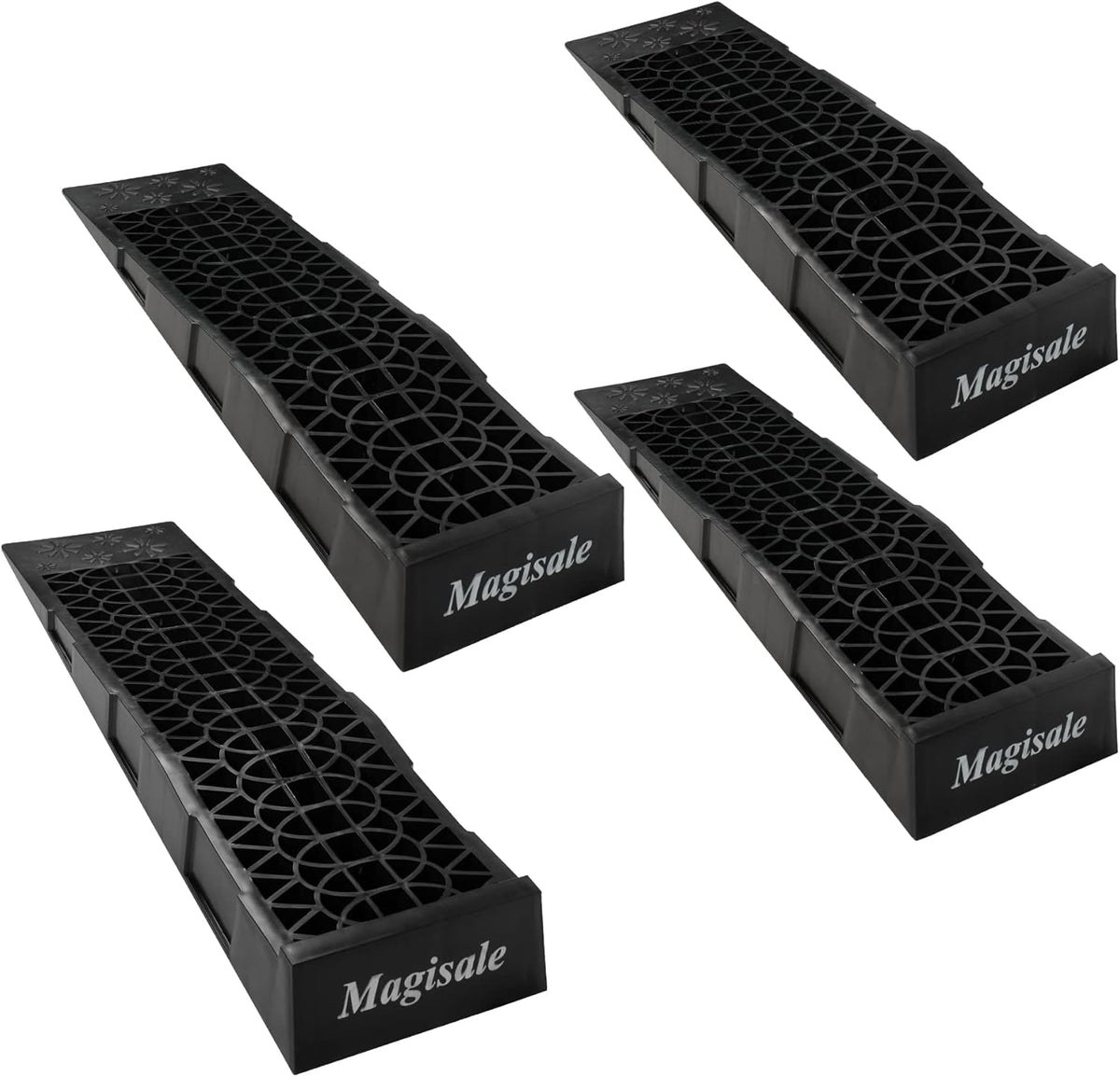 6 Ton Plastic Car Service Ramps 4 Pack S8949