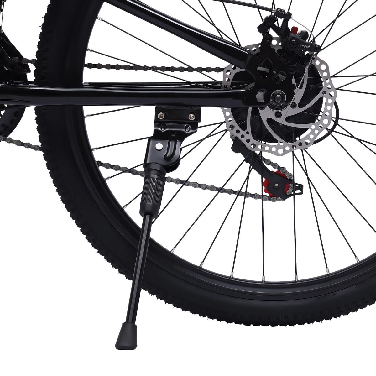Folding Mountain Bike Full Suspension 21 Speed Black V8949