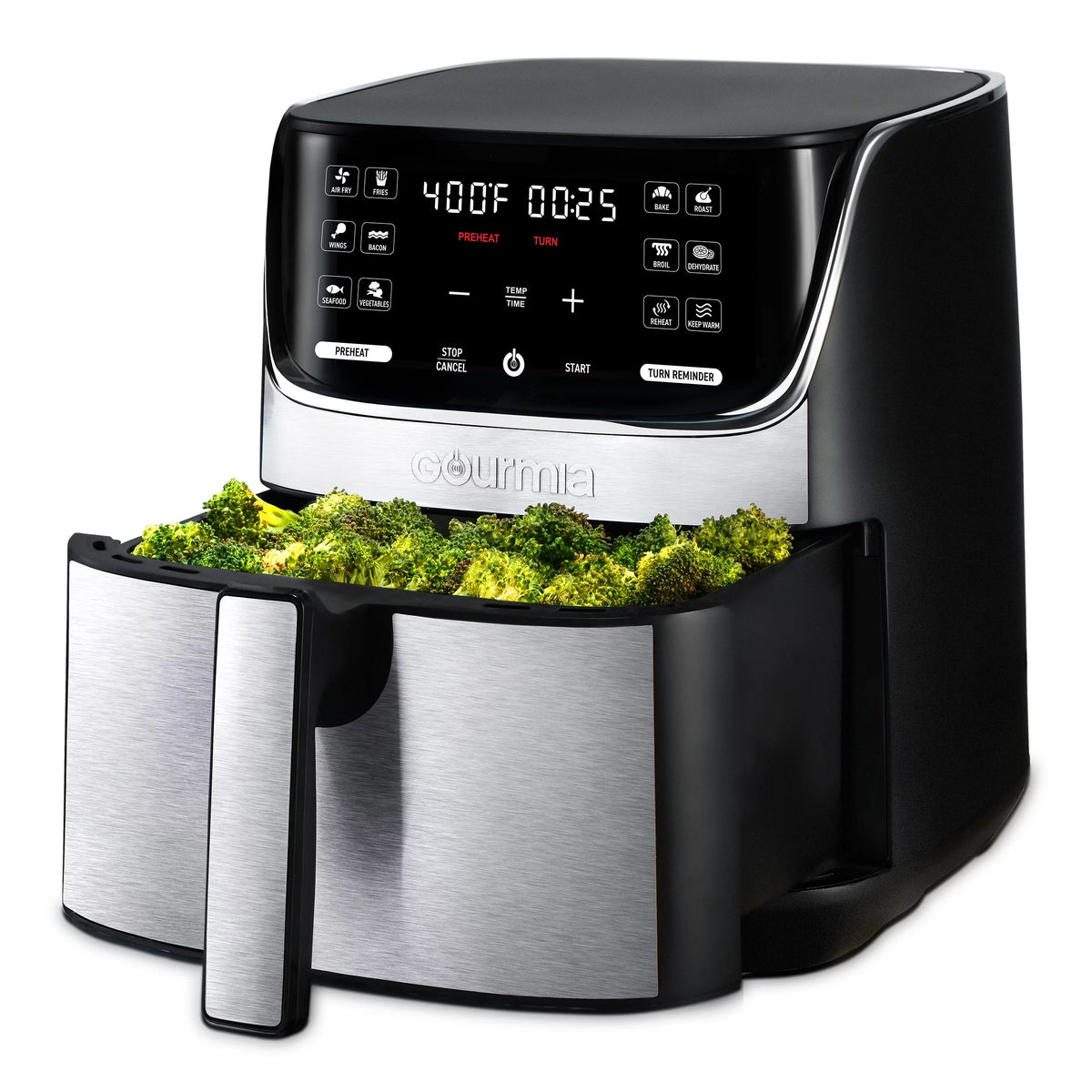 7 QT Digital Air Fryer with 12 One Touch Presets L497657