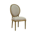 Natural Linen Side Chair S179