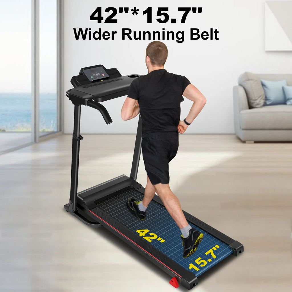 2.5 HP Portable Folding Treadmill with Incline Q6769
