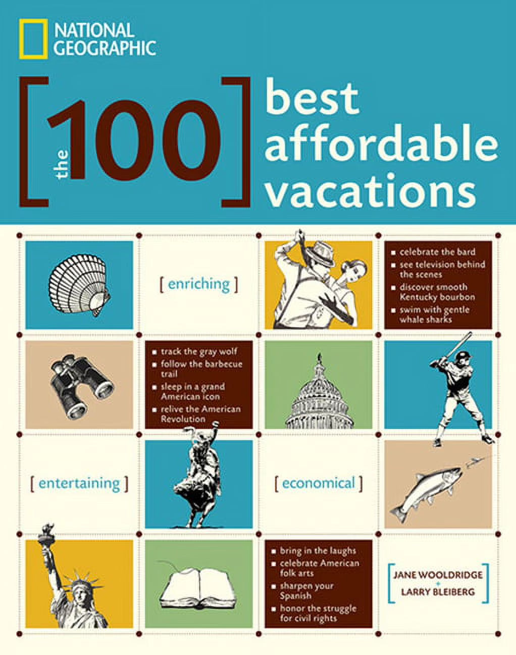 The 100 Best Affordable Vacations (Paperback) X512478