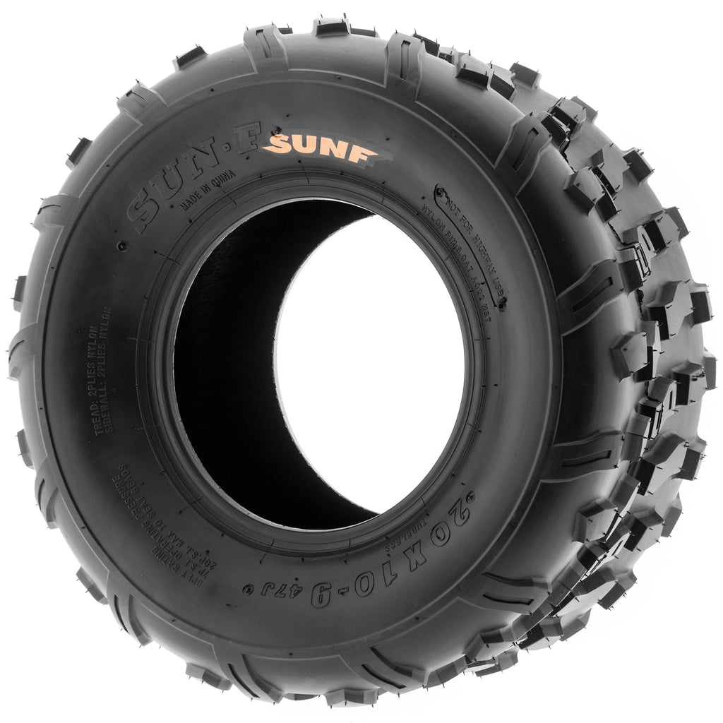 Set of 4 ATV Tires 20x10-9 4 PR H81731