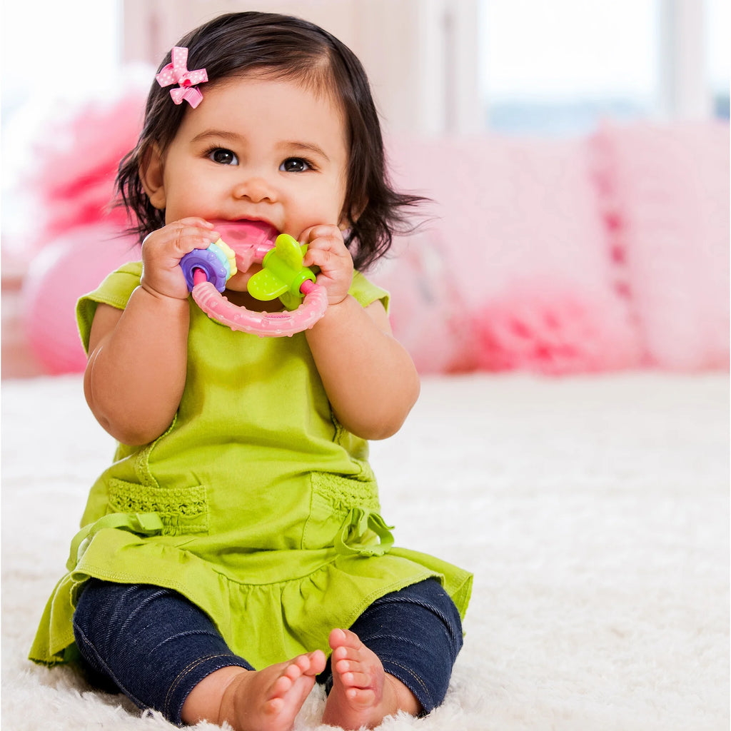 Sparkle Chew and Play Ring Teether B68526