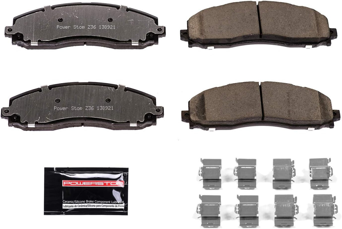 Rear Truck and Tow Brake Pads Pack of 2 N86180