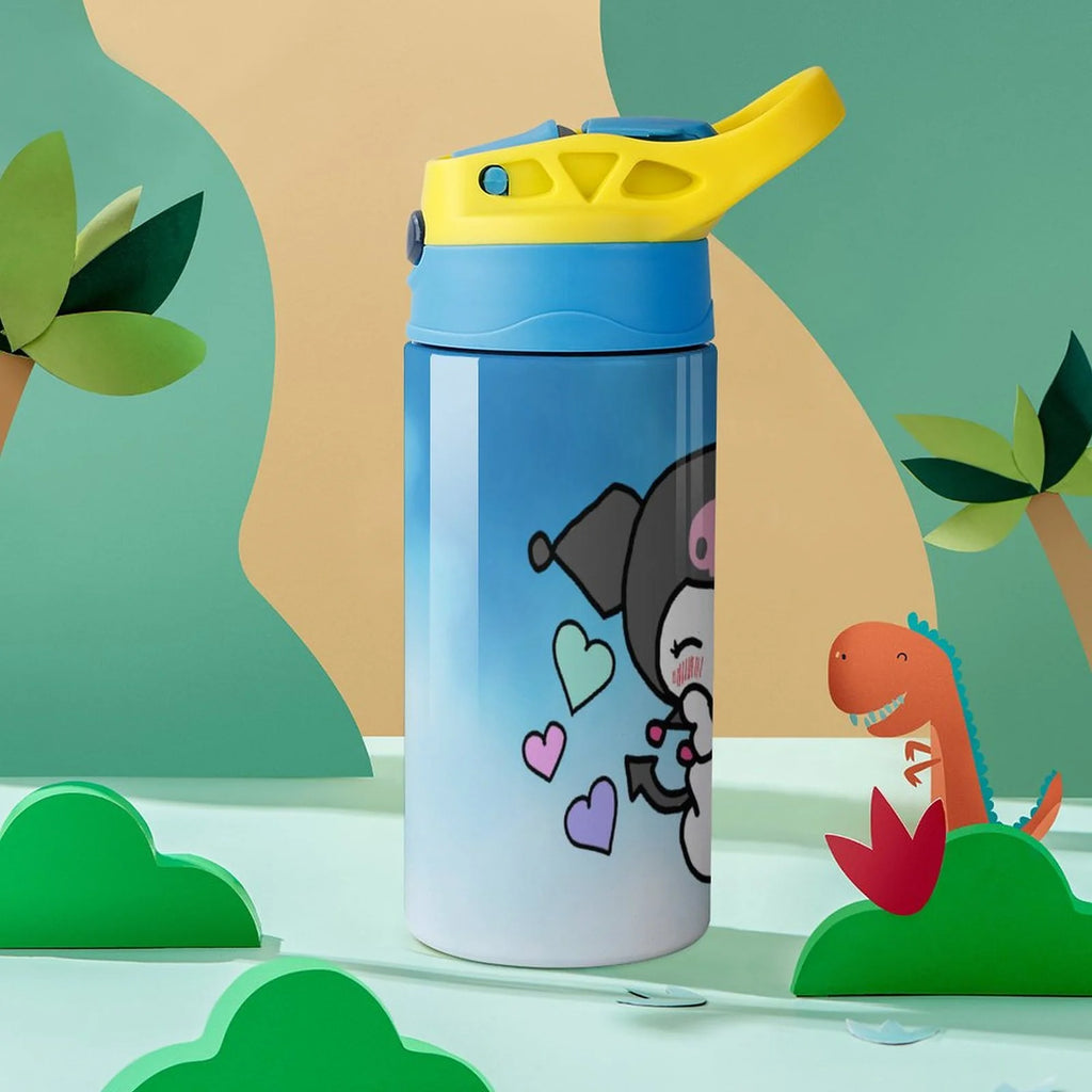 Stainless Steel Vacuum Insulated Water Bottle With Straw P68708