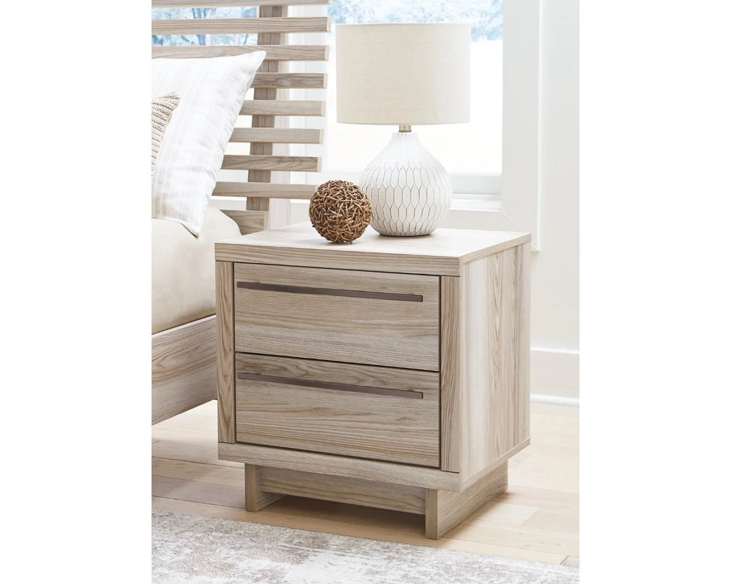 2 Drawer Nightstand with USB & Qi Wireless Charging U278181