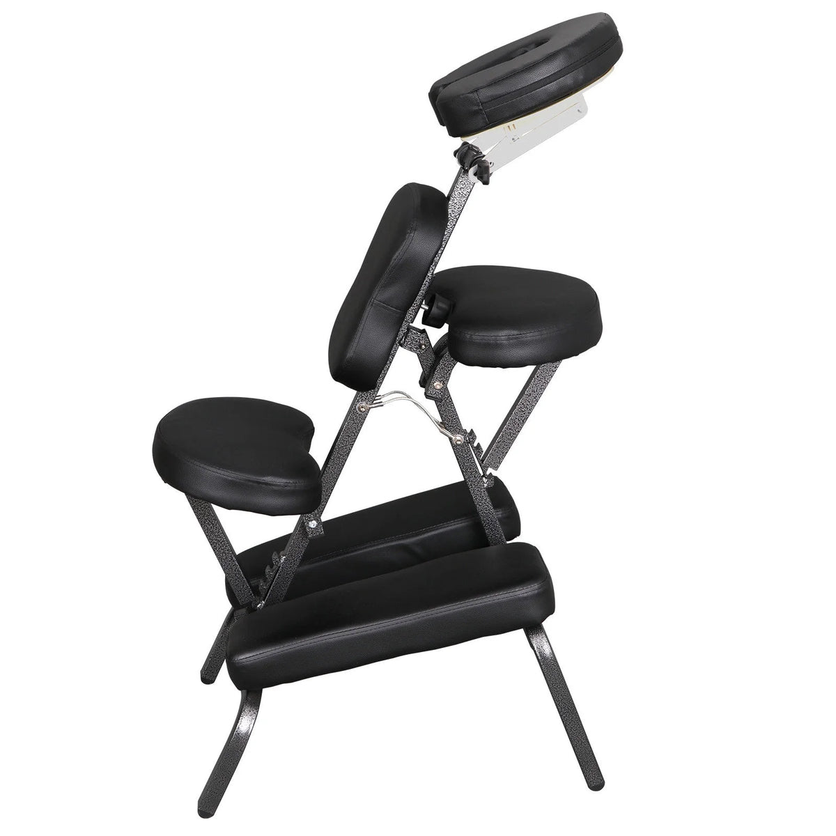 Portable Black Leather Massage Chair R639