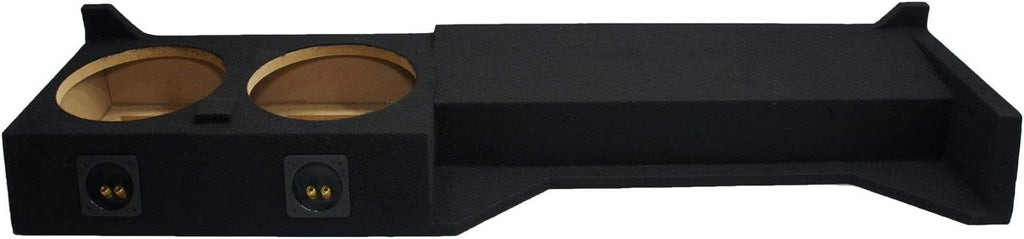 Compatible with Nissan Frontier 05-12 Crew Cab Dual 10 Subwoofer Box Enclosure U561362